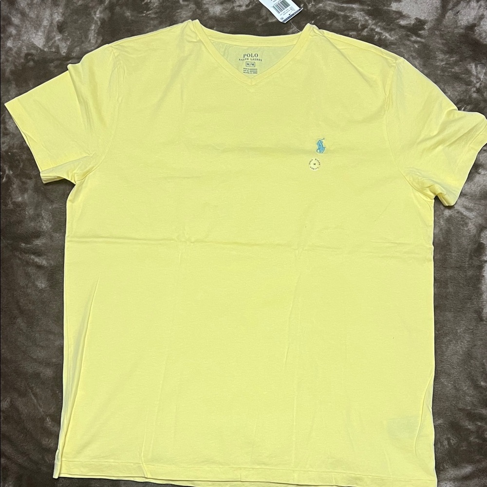 Polo by Ralph Lauren Light Yellow Short Sleeve Tee